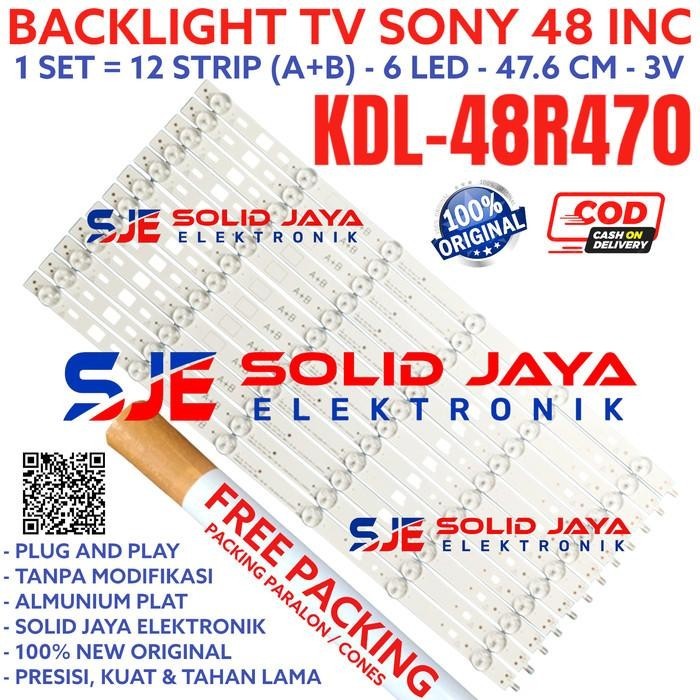 BACKLIGHT TV SONY 48 INC KDL 48R470 KDL48R470 KDL-48R470 LAMPU BL 48R