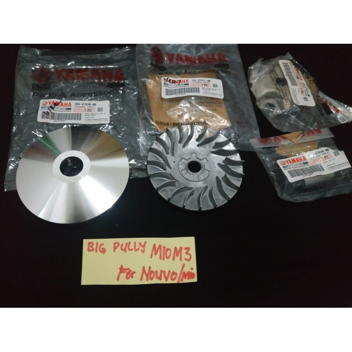 Big Pully Mio M3 Pnp Mio Sporty Nouvo Mio Soul Mio J Soul Gt Xride 110