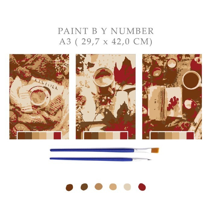 

Mantap Paint By Number Kit A3, Fall Limited