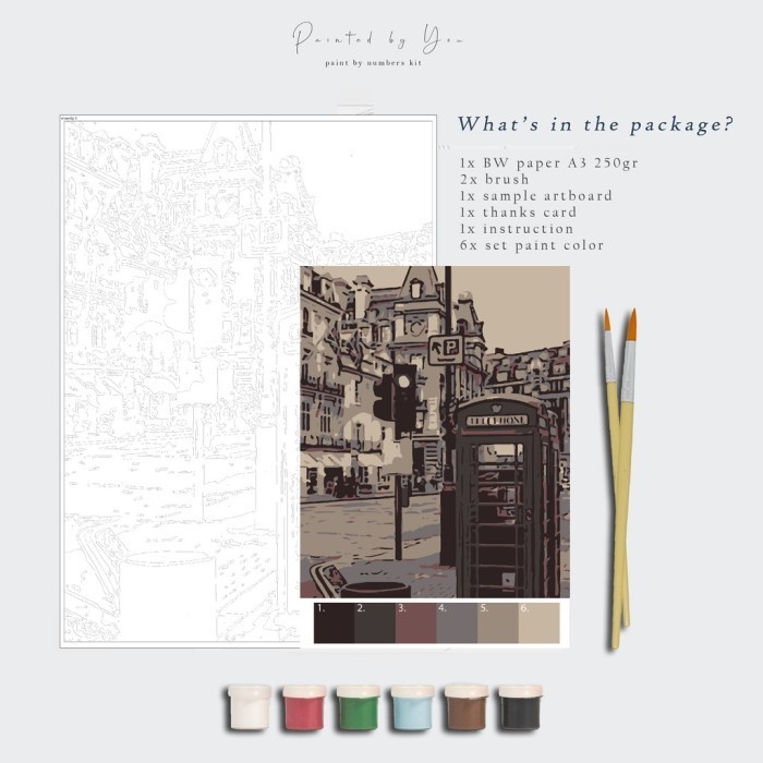 

Sale Paint By Number, Sandy Series A3 (29,7X42) By Paintbyou Hot Sale