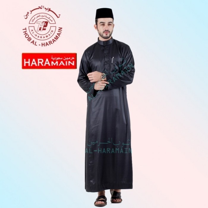 TERMURAHGAMIS/JUBAH PRIA - JUBAH AL HARAMAIN - JUBAH SAUDI REMAJA SIZE 40 - 48jubah pria dewasa prem