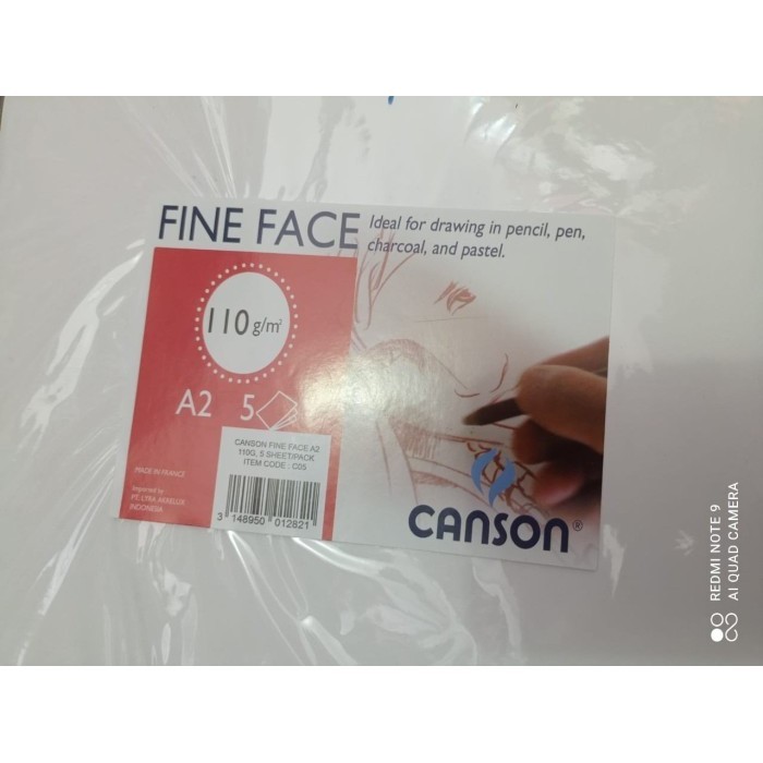 

Terbatas Canson Fine Face 110 Gsm A2 / Kertas Gambar / Pencil Pastel Paper / 5 Terlaris