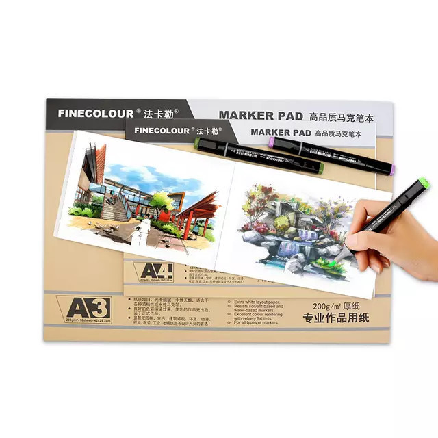 

Limited Finecolour Marker Pad A4 200Gsm 16Sheet Terbatas