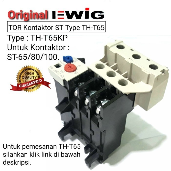 Magnetic Contactor Ewig St-65 220Vac.