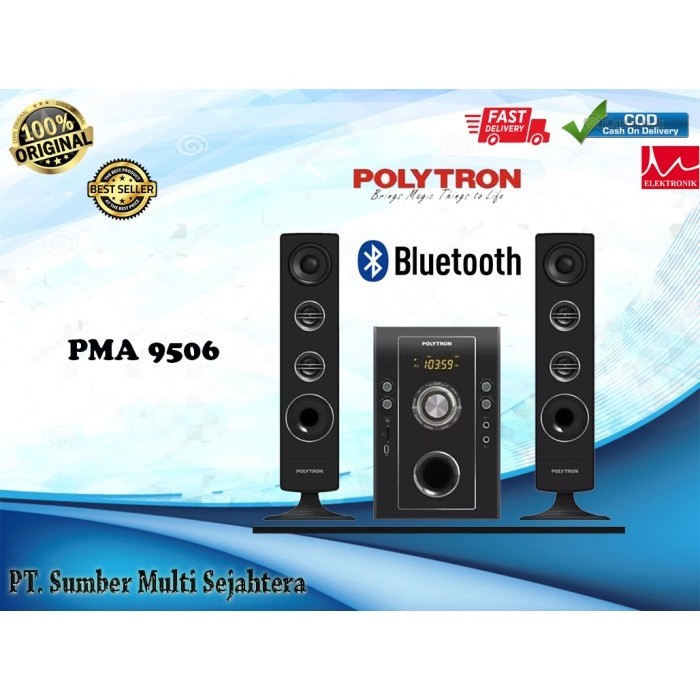Terbaru Speaker Aktif Polytron Pma 9506 Pma-9506 Promo Terlaris