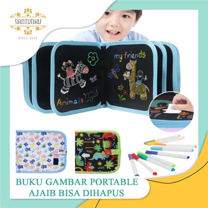 

Menakjubkan Buku Gambar Portable Ajaib Bisa Dihapus [Santunku] Diskon