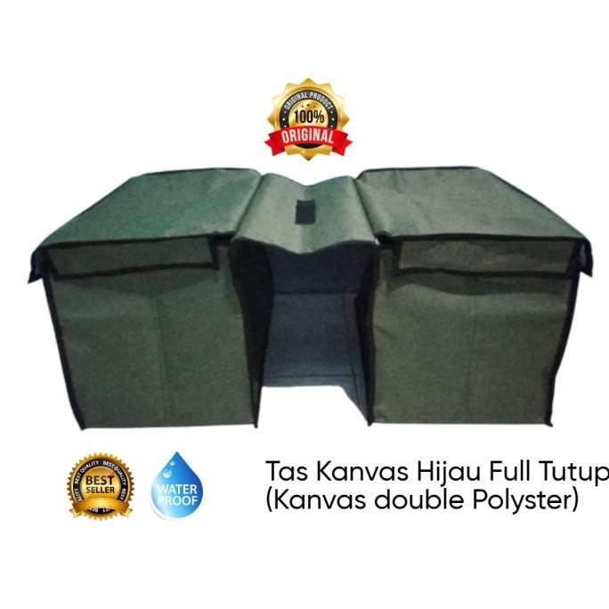 Special Tas Motor Kanvas Standar Jumbo Tas Kurir Obrok Tas Barang Bronjong - 48x28x32cm ..