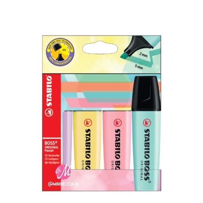 

New Stabilo Boss Pastel Set 4 !