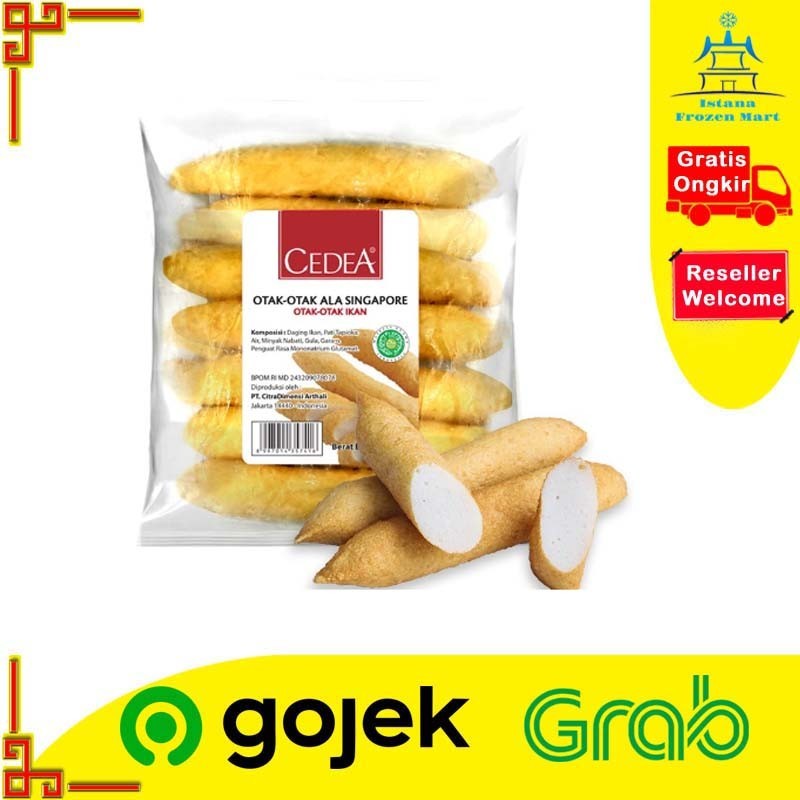 

Otak-Otak Ikan Singapura CEDEA Fish Cake Singapore 500 GR