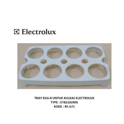 TRAY EGG-8 UNTUK KULKAS ELECTROLUX MODEL ETB2102MG KODE RF.A267