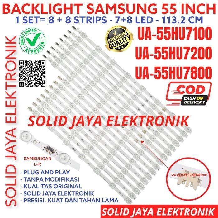 BACKLIGHT LED SAMSUNG UA55HU7100 UA55HU7200 UA55HU7800 LAMPU BL 55HU