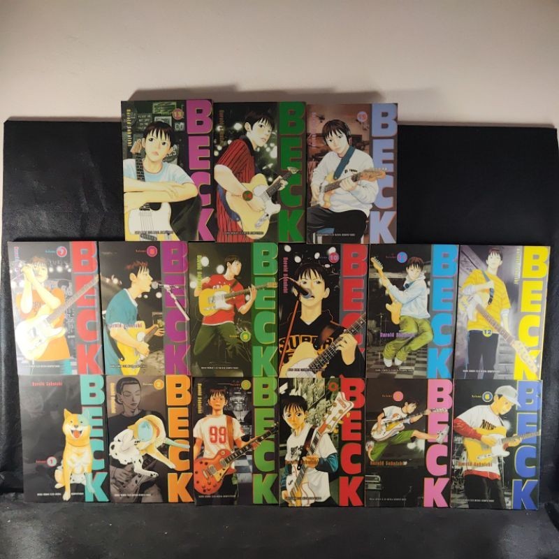Buku / Komik Beck, Vol 1,2,3,4,5,6,7,8,9,10,11,12,13,14,15, Haroid Sakuishi, Elex Media Komputindo