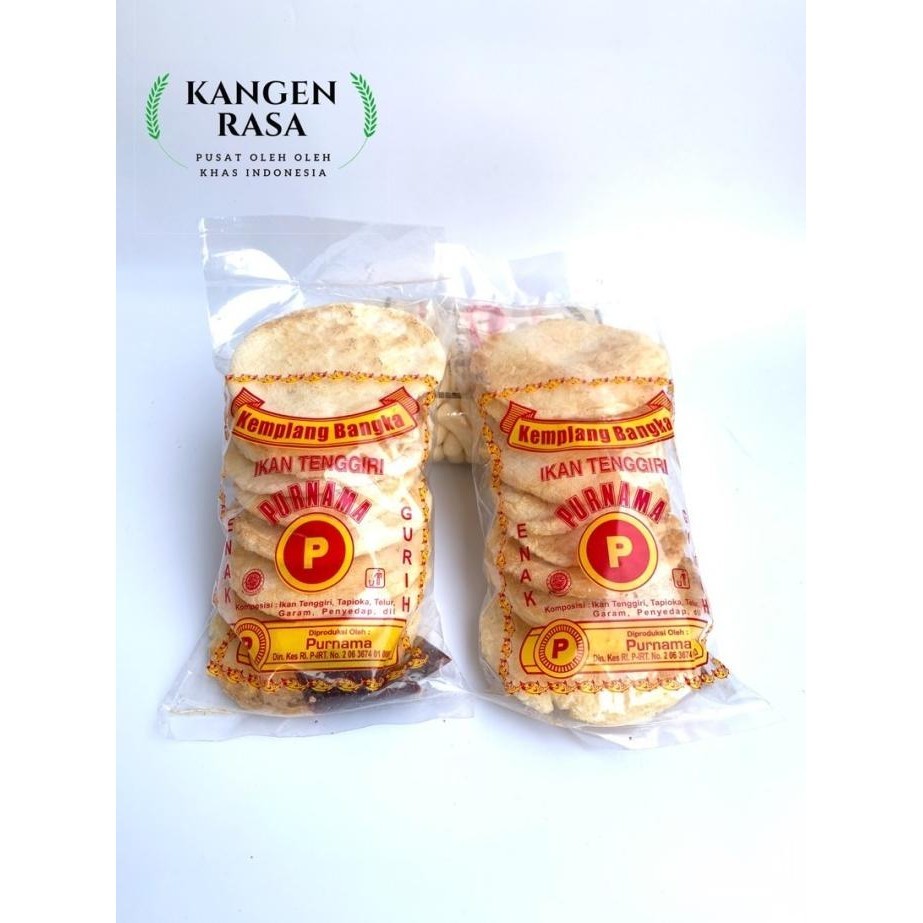 

Terlaris Kerupuk Kemplang Bangka Merk Purnama - Isi 8 Pcs Limited Edition