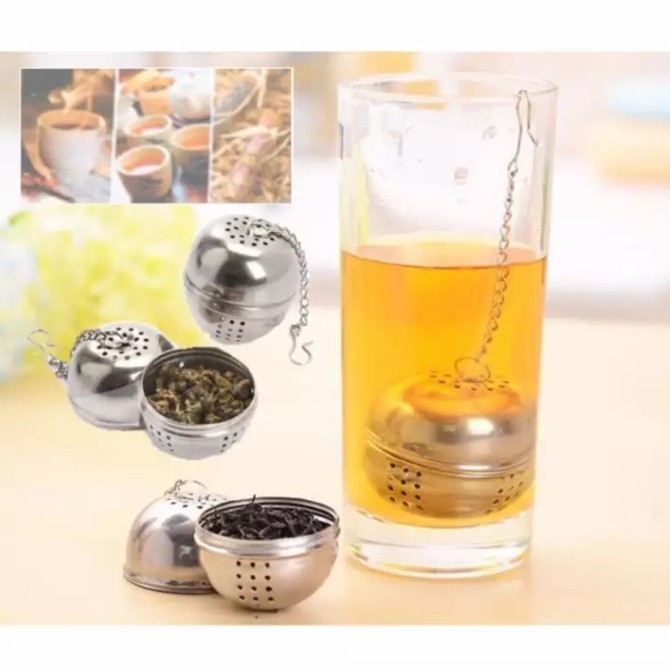

Stainless Stell Filter Tea Infuser - Size 4,0 Cm / 3,0 Cm / 8,5 Cm