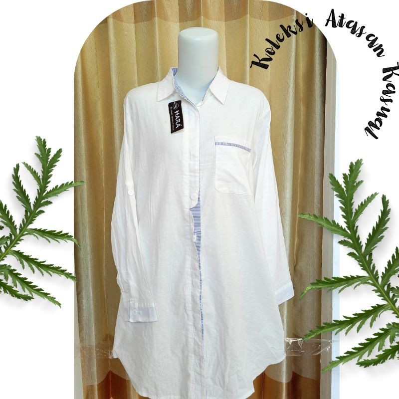 Atasan kemeja tunik by Hara