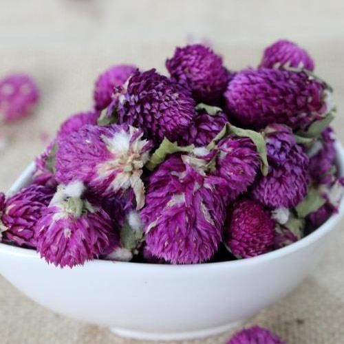 

Ersya - Globe Amaranth Purple Flower Tea Tisane Organic Teh Bunga Herbal