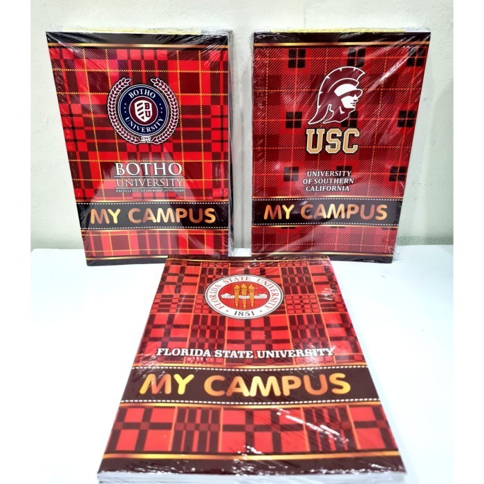 

Bergaransi 10 Buku Tulis Boxy 36 Lembar Campuss Trendi
