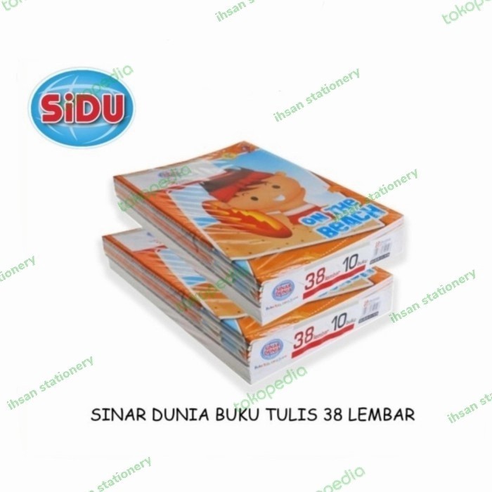 

Mudah Buku Tulis Sidu 38 Lembar Bergaransi