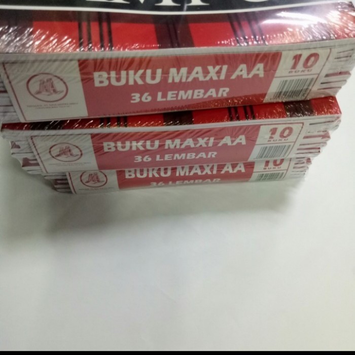 

Spesial Buku Tulis Aa Maxi Campus Isi 36 Lembar Hemat