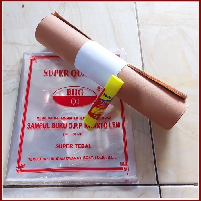 

Diskon Sampul Buku Coklat Kwarto / Ukuran Buku Sidu / Isi 50 Lembar Bagus