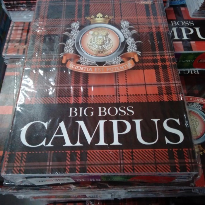 

Jual Buku Tulis Sidu 36 Lembar Big Boss Campus Per Pak Isi 10 Buku Berkualitas