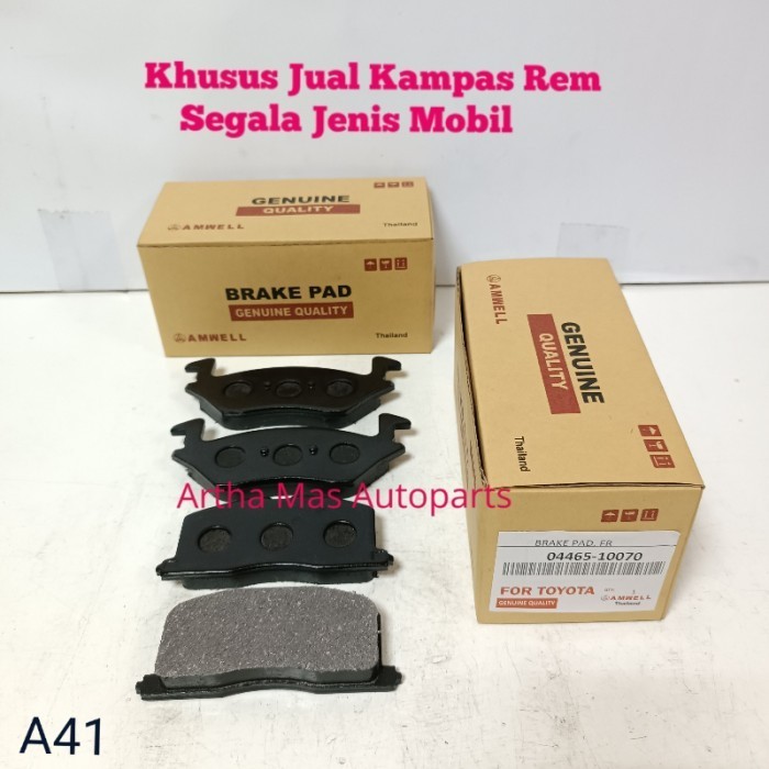 KAMPAS REM DEPAN STARLET KAPSUL EP80 EP81 BRAKE PAD STARLET KAPSUL