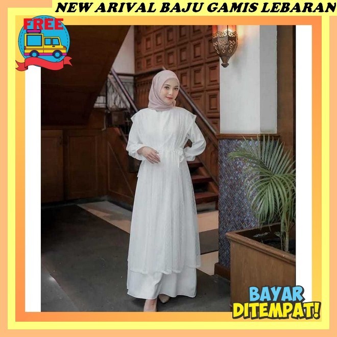Baju Gamis Wanita Remaja Muslimah Terbaru Gamis Syari Remaja Kekinian Gamis Pesta Kondangan Mewah El