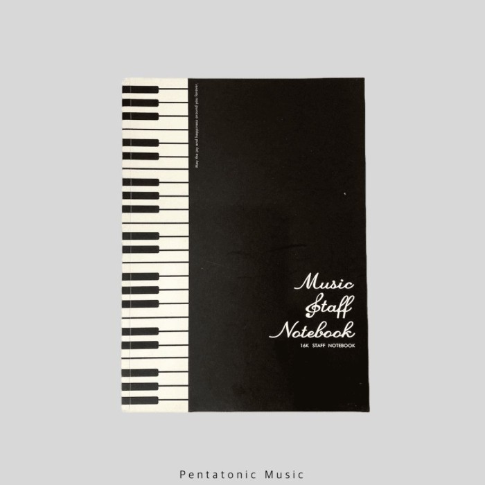 

Hot Sale Musical Manuscript Buku Tulis Garis Lima Not Balok Musik Pentatonic Sale!!!