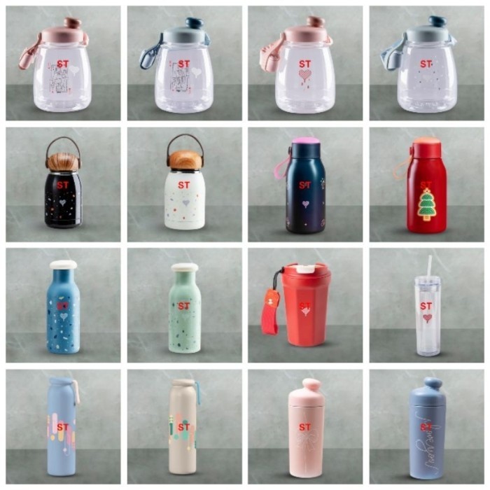 Tor -829 Promo Diskon Tumbler Kopi Kenangan Original Cylinder Tumbler