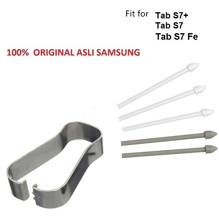 

SAMSUNG Refill Nib Ujung Mata S Pen Galaxy Tab S7 FE 5G Original - Hit HOT PROMO
