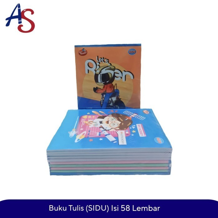 

Berkualitas Buku Tulis Sidu 58 Lembar 1 Pack 10 Pcs Murah