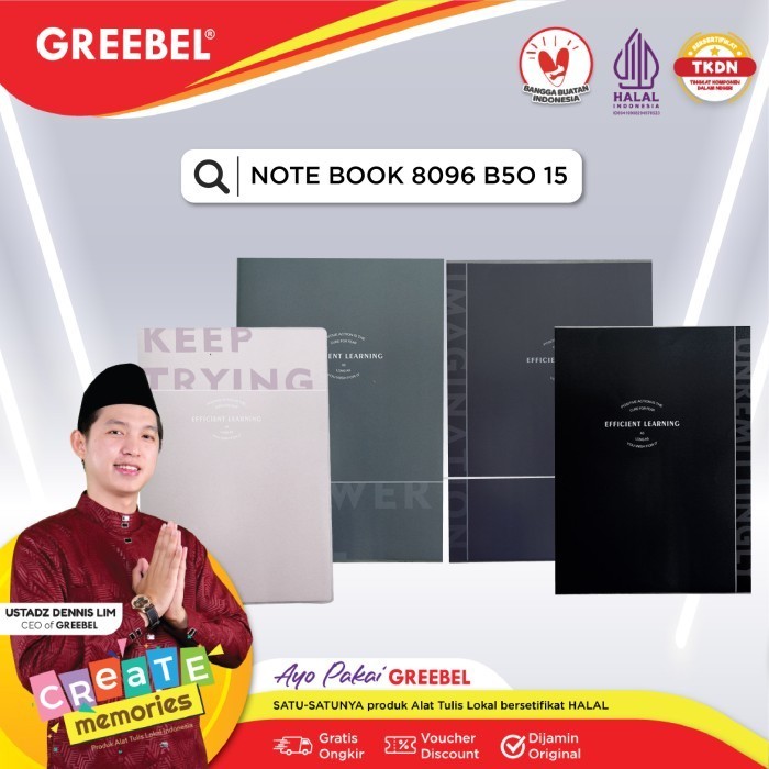 

Gilaa!!! Greebel Notebook 8096 B5O 15 /Agenda /Planner /Buku Catatan 96 Halaman Berkualitas