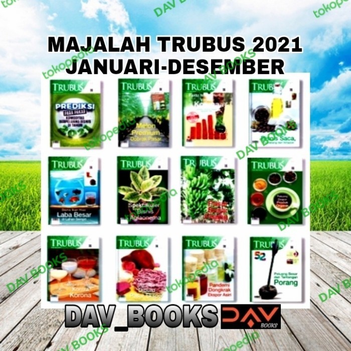 

PAKET MAJALAH TRUBUS BULAN JANUARI-DESEMBER 2021 ORIGINAL