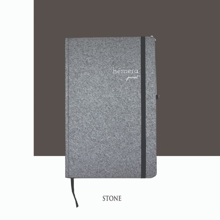 

Terbatas Hemera Journal - Daily Christian Journal Hardcover - Stone Limited