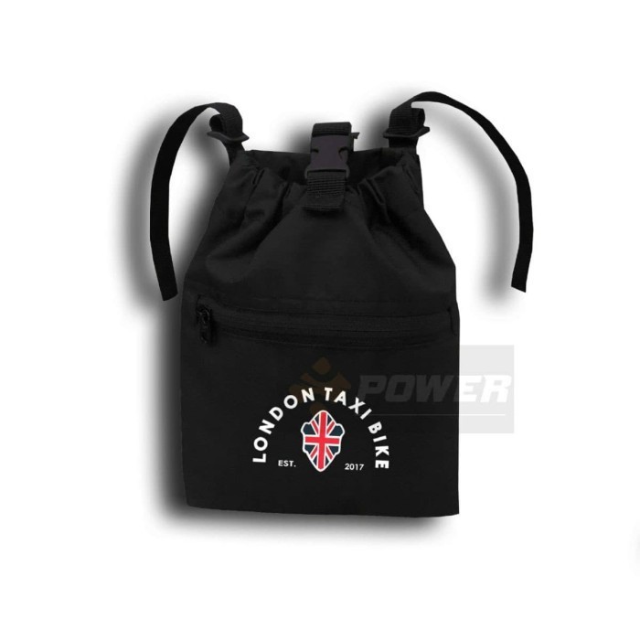 Tas Sadel Stang Handlebar Tempat Botol Minum Sepeda Lipat London Taxi