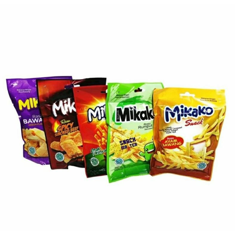 

Mikako Snack 8 Varian rasa per Pak