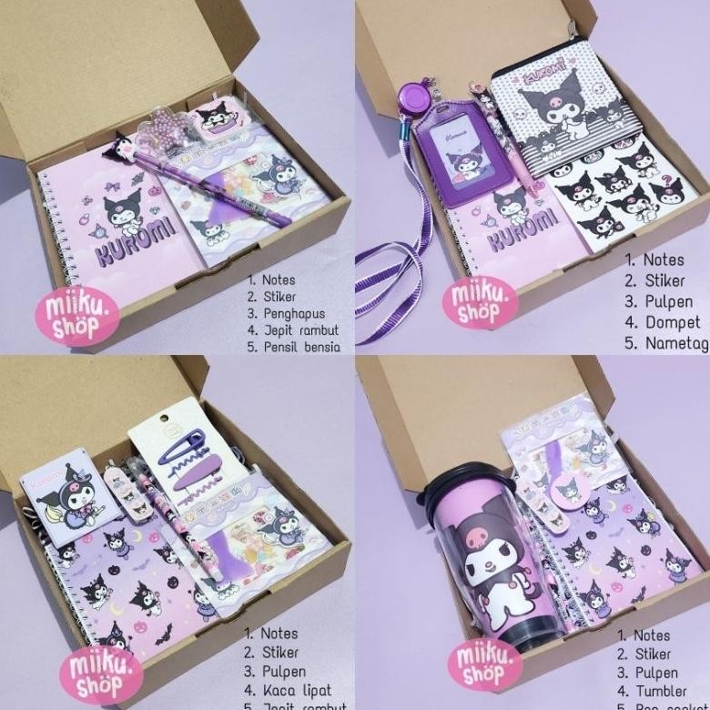 

BIRTHDAY GIFT HAMPERS SANRIO KARAKTER KUROMI