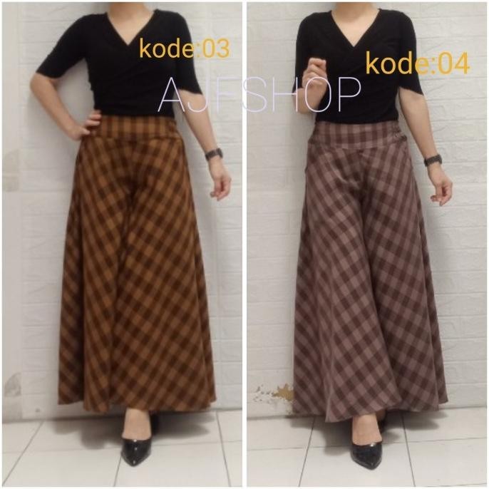 Rok Kulot Muslim Rok Payung Rok Lebar Rok Panjang Wanita