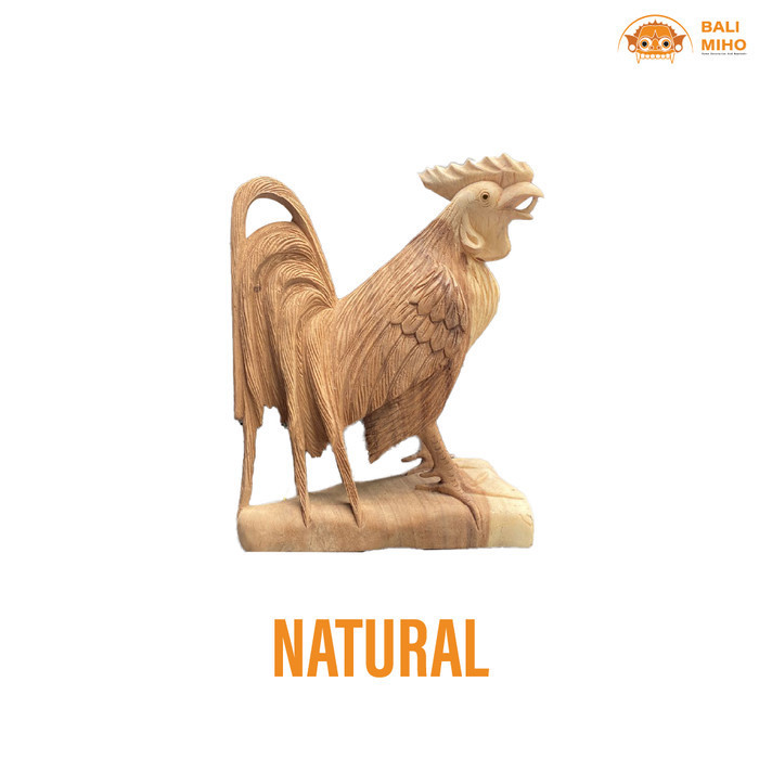 paling diminati] Patung Ayam Jago 35 cm - Patung Ayam Jantan - Patung Siap