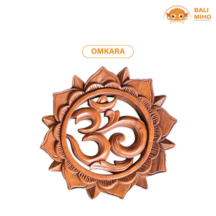 

Silahkan Order] Dekorasi Dinding Omkara dan Omkara Padma 20 cm - Omkara Kayu