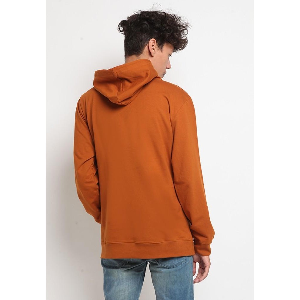 TIRAJEANS EMBOSSED HOODIE TOH205S20602S22 BURNT ORANGE