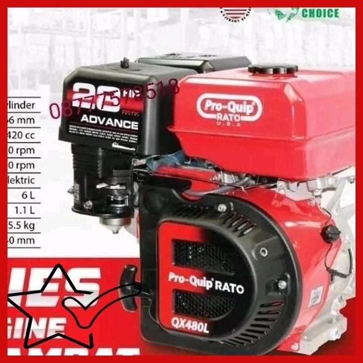 [SKBL] GASOLINE ENGINE PRO QUIP PUTARAN LAMBAT QX 270