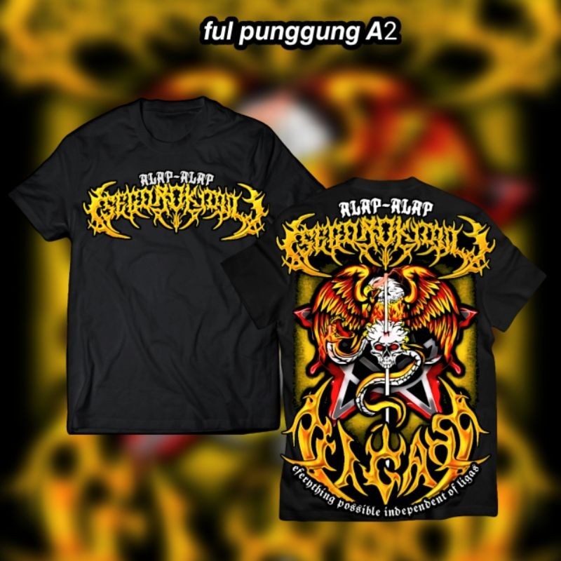 kaos ligas pagarnusa kos distro disain terbaru Ligas Pagarnusa Ful punggung A2 ( Ligas segoro kidul 