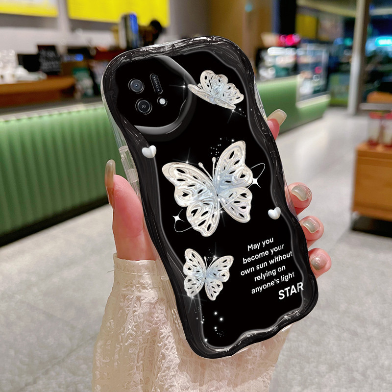 Casing Hp OPPO A16K OPPO A16E Case terbaru aesthetic HP Casing indah Double SoftCase pelindung perli