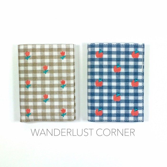 

Cantik Ready] Gardening Checkered Apple Tulip Notebook Diary Jurnal Kain Unik Terbatas