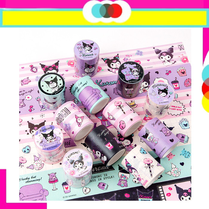 

Promo Stiker Tape Selotip Kartun Kuromi Buku Diary Memo Journal Catatan Terlaris