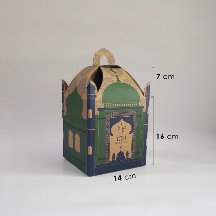 Dus 2 Toples 500gr Kuker Lebaran Box Hampers Dus Kue Kering Idul Fitri