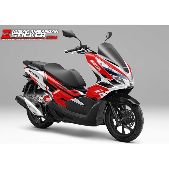 Decal Stiker Honda PCX 150 New Merah