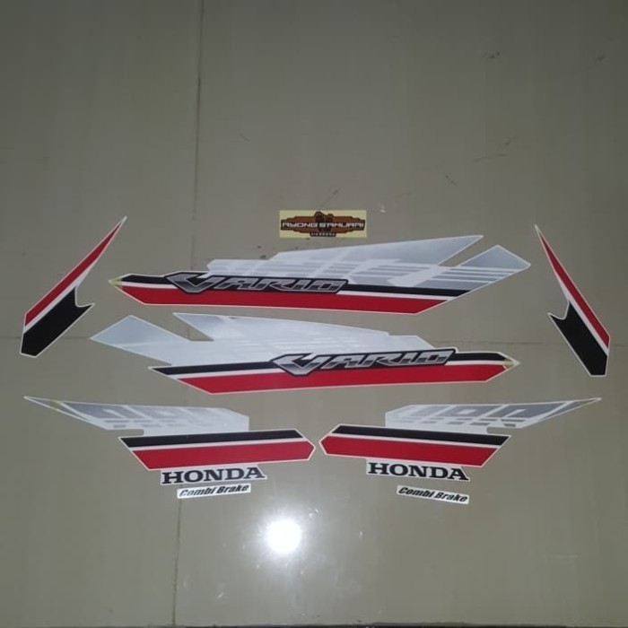 Striping Vario 125 LED 2017 Putih Full Ori