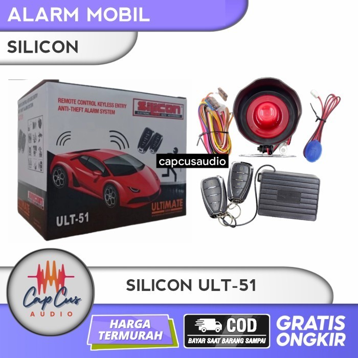 Alarm Mobil Universal Silicon Tipe Ult &amp; Tipe Sp / Alarm Mobil Silicon Terlariss 